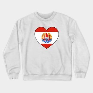 Heart - French Polynesia _109 Crewneck Sweatshirt